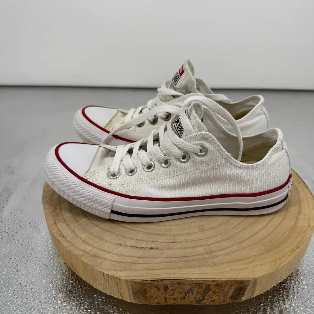White Converse Chuck Taylors M7652 Women SZ 6.5 Men SZ 4.5